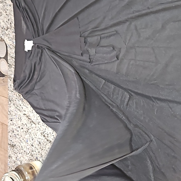 "PROFILE", SZ. M, Polyester and elastic, black, sleeveless cape. - Picture 11 of 14